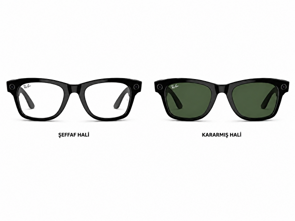 Ray-Ban Meta Wayfarer Gen2 RW4012 S50-S Şeffaf Yeşil Renk Geçişli Parlak Çerçeveli Akıllı Gözlük
