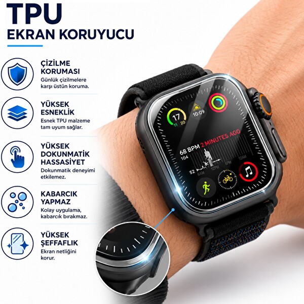 Engo Haino Teko 15 Ekran Koruyucu TPU Şeffaf Film 2 Adet