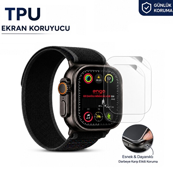 Engo Haino Teko 2 Ekran Koruyucu TPU Şeffaf Film 2 Adet