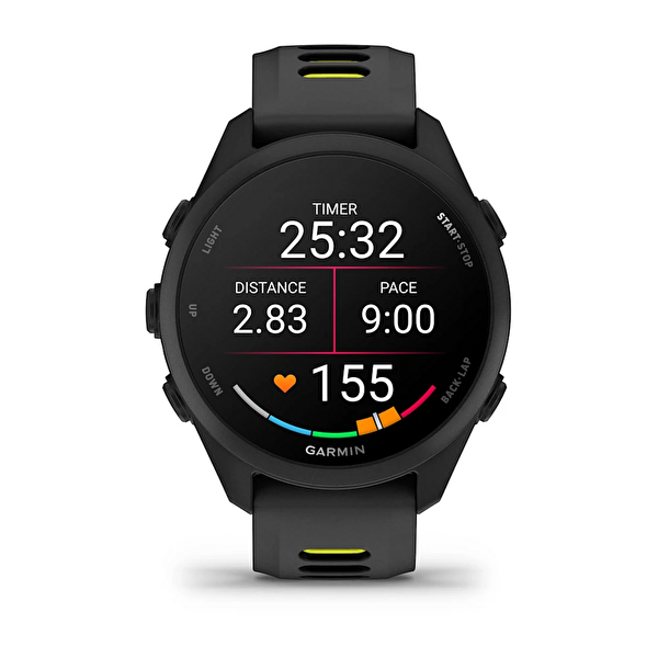 Garmin Forerunner 170 Siyah Amp Sarı Akıllı Saat