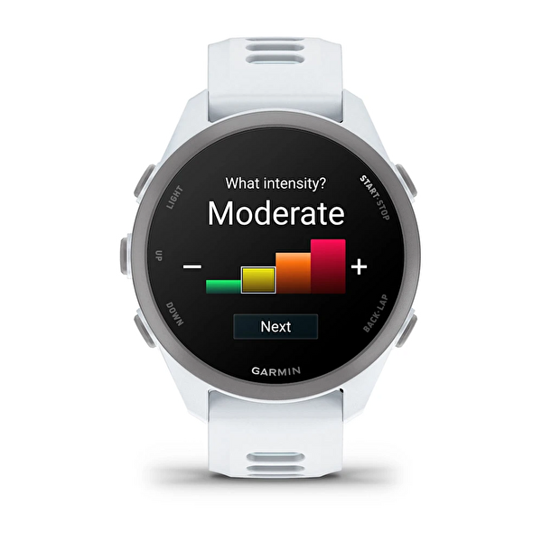 Garmin Forerunner 170 Music Beyaz Bulut Mavisi Kayışlı Akıllı Saat