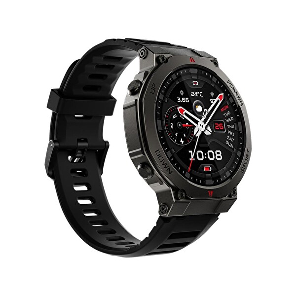 Black Shark GS3 Ultra Siyah Akıllı Saat (Black Shark Türkiye Garantili)