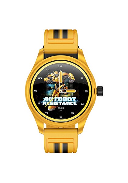 Transformers Bumblebee TF20 Çocuk Saati Sarı (Resmi Distribütör Garantili)