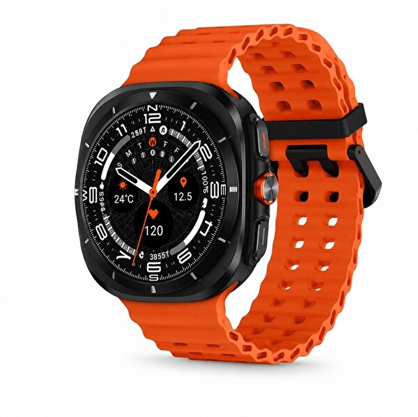 Haino Teko 17 Siyah Kasa 1 Kasa 3 Değiştirilebilir Kordon Amoled Ekran Bluetooth Arama Özellikli Akıllı Saat