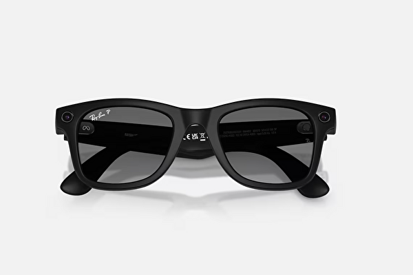 Ray-Ban Meta Wayfarer RW4012 Gen2 Mat Siyah Polarize Geçişli Grafit S53 Beden Akıllı Gözlük