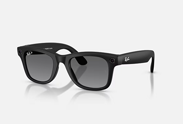 Ray-Ban Meta Wayfarer RW4012 Gen2 Mat Siyah Polarize Geçişli Grafit S50 Beden Akıllı Gözlük