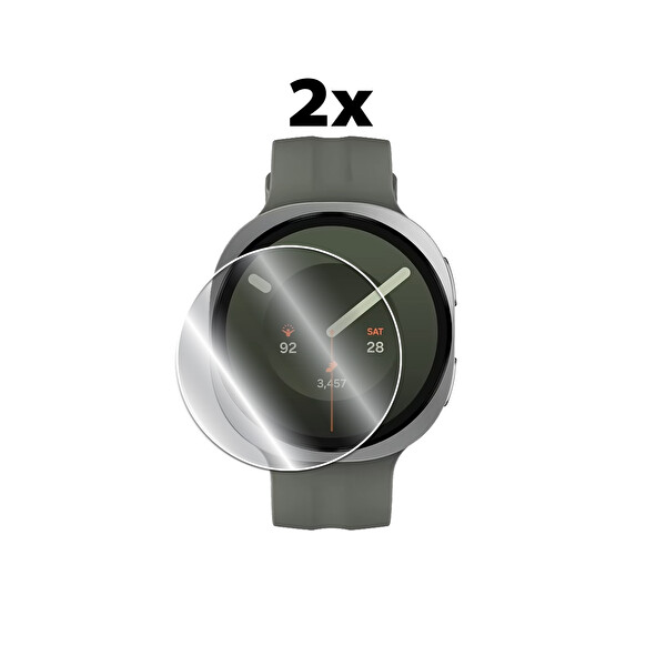 IPG Samsung Galaxy Watch 9 44mm İçin Hidrojel Ekran Koruyucu İnce TPU Çizilmeye Dayanıklı 2 Adet