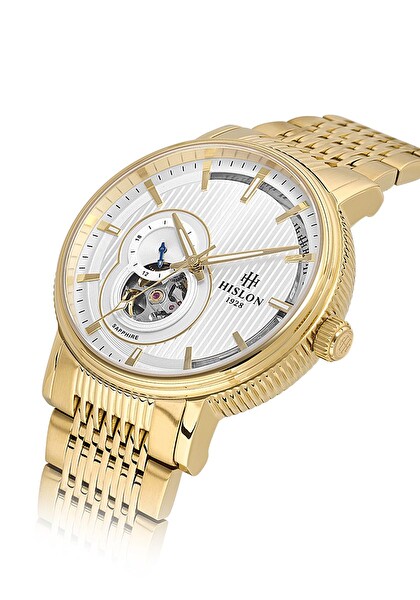 Hislon Men's Solid SD121G-16SG Erkek Kol Saati
