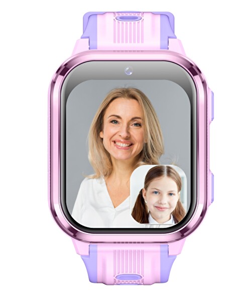 Dijikid 4.5G Pro Akıllı Çocuk Saati Mor Lila