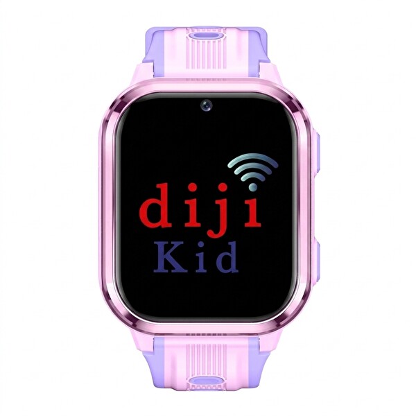 Dijikid 4.5G Pro Akıllı Çocuk Saati Mor Lila