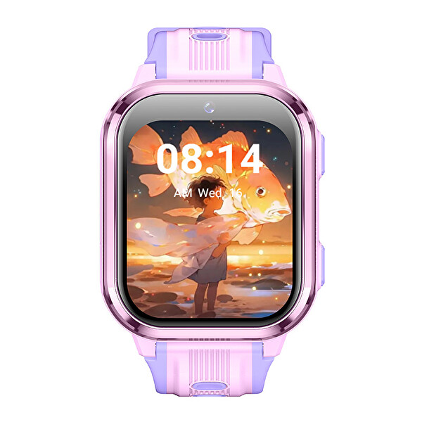 Dijikid 4.5G Pro Akıllı Çocuk Saati Mor Lila