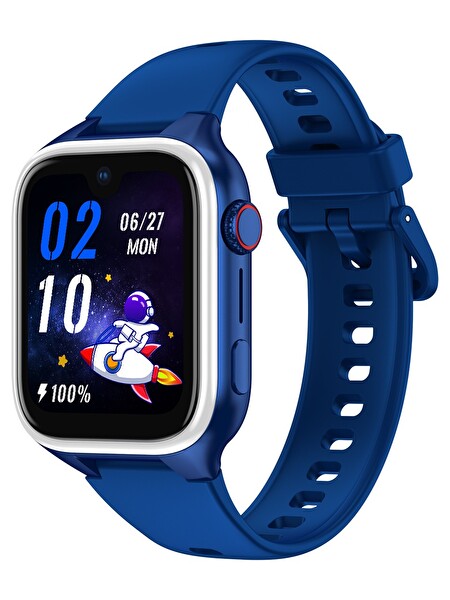 Buff Kids Watch Adventure 4.5G Sim Kartlı GPS Konum Takibi Görüntülü Görüşme Mavi Akıllı Çocuk Saati