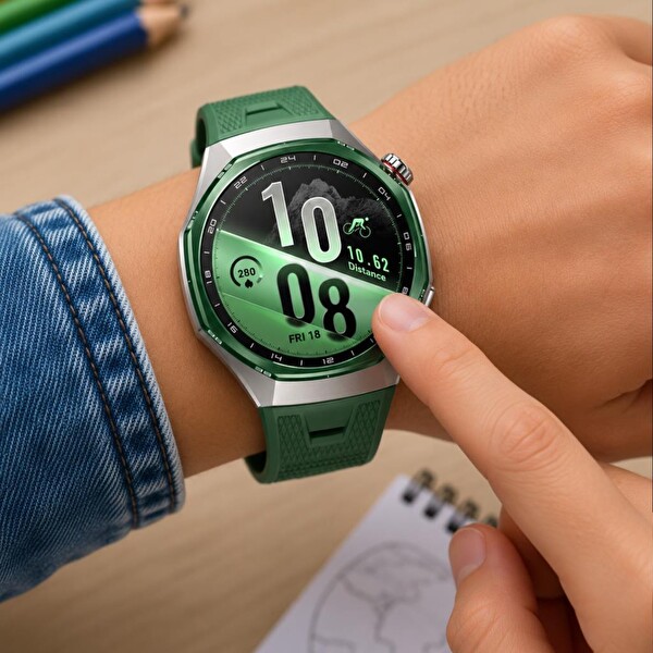 Engo Huawei Watch GT 7 Pro İle Uyumlu Ekran Koruyucu TPU Tam Kaplayan Şeffaf - Çizilmeye Dayanıklı Akıllı Saat Koruması - 2 Adet