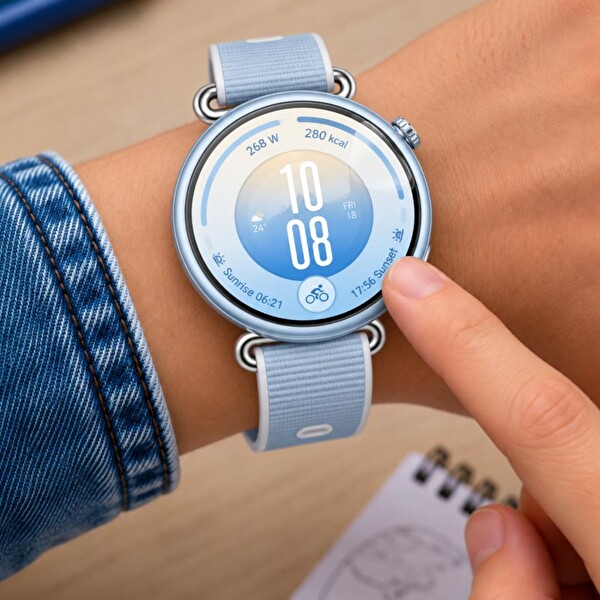 Engo Huawei Watch GT 7 41 MM ile Uyumlu TPU Tam Kaplayan Şeffaf - Çizilmeye Dayanıklı Akıllı Saat Koruması - 2 Adet