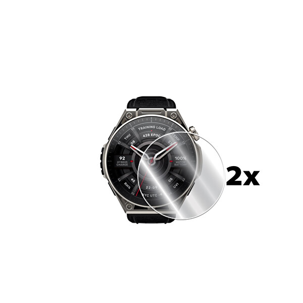 IPG Amazfit Balance Ultra ile Uyumlu IPG HydroGel İnce TPU Ekran Koruyucu - 2 Adet