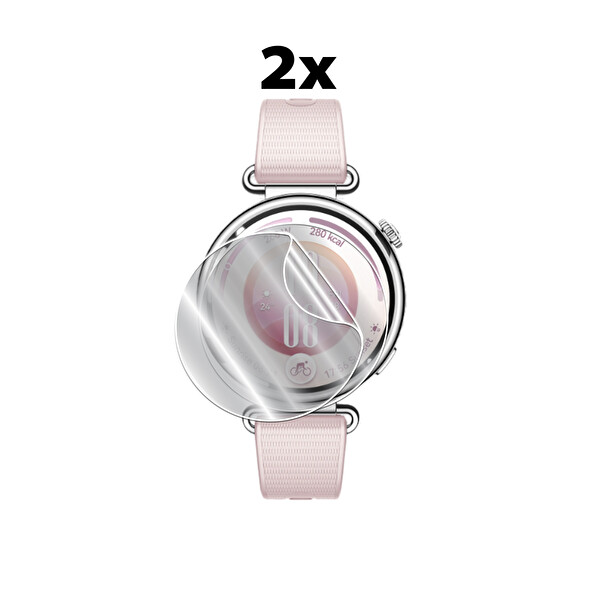 IPG Huawei Watch GT7 41mm ile Uyumlu IPG HydroGel İnce TPU Ekran Koruyucu - 2 Adet