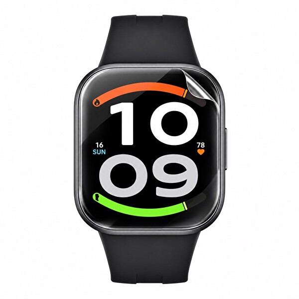 Xiaomi Redmi Watch 6 Active Uyumlu Şeffaf Ultra Koruyucu Nano Jelatin - 3 Adet