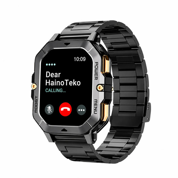 Haino Teko SQ-18 Akıllı Saat AMOLED AI Ses Asistanı DA GPT Bluetooth Arama 1ATM 10 Gün 3 Kordon Set
