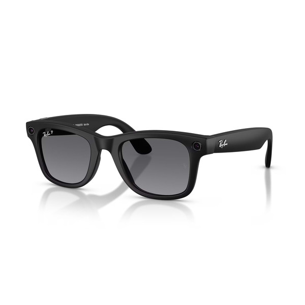 Ray-Ban Meta Wayfarer Gen 2 RW4012 50 MM Mat Siyah Akıllı Gözlük Polarize Gradyan Grafit Cam
