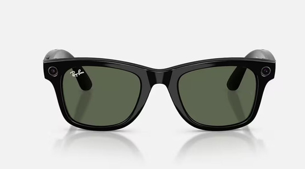 Ray-Ban Meta Wayfarer Gen 2 RW4012 53 MM Siyah Akıllı Gözlük Geçişli Grafit Yeşil Cam