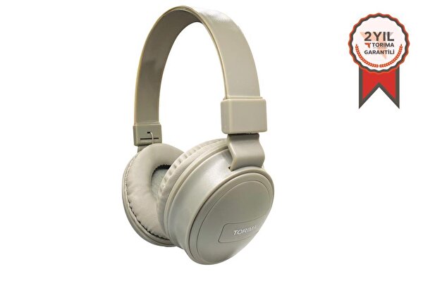 Torima XB230 Gri Kulak Üstü Bluetooth Kulaklık