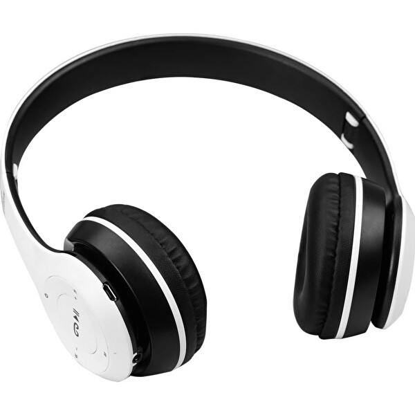Torima P47 Extra Bass Wireless Beyaz Kulak Üstü 5.0 Bluetooth Kulaklık