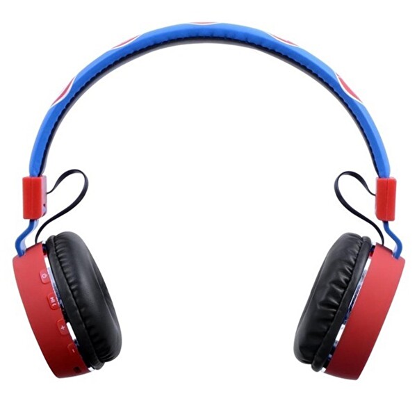 Volkano Disney Marvel Avengers Yenilmezler Lisanslı Çocuk Bluetooth Kulak Üstü Kulaklık