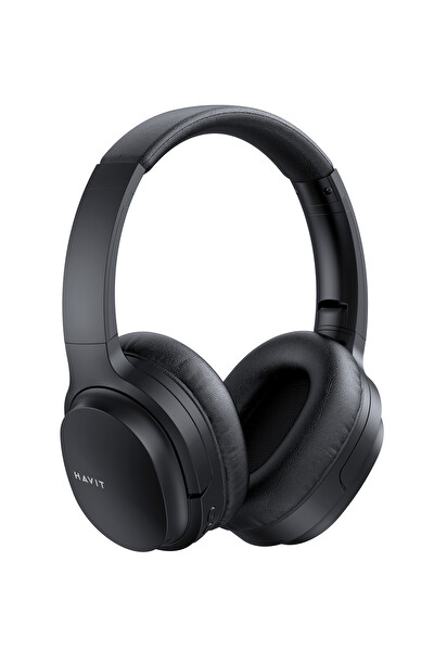 Havit I62 Katlanabilir Kulak Üstü Mikrofonlu Siyah Bluetooth Kulaklık