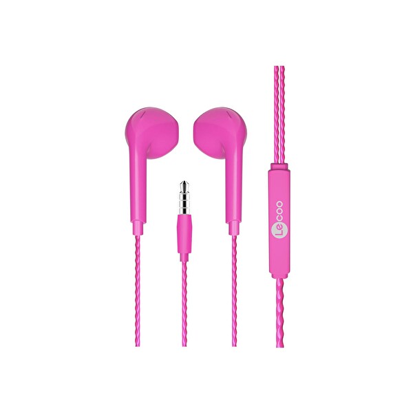 Lecoo EH104 Kablolu Pembe Kulak İçi Kulaklık