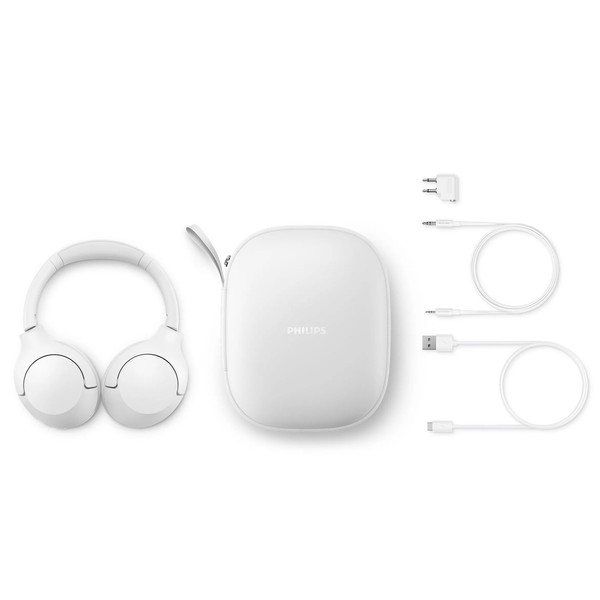 Philips TAH8506WT 00 Kulak Üstü Beyaz Bluetooth Kulaklık 4