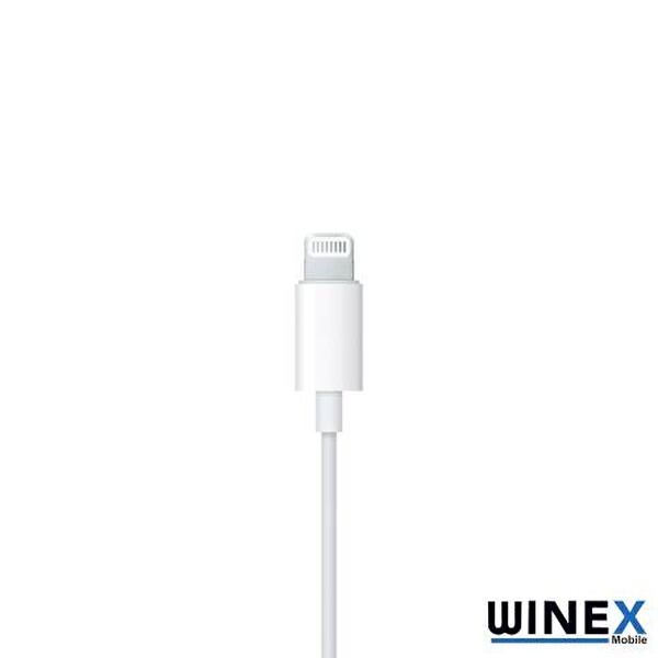 Winex 02286-A Lightning Bluetooth Kablolu Beyaz Kulak İçi Kulaklık