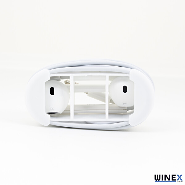 Winex EA01 3.5 MM Mikrofonlu Beyaz Kulak İçi Kulaklık