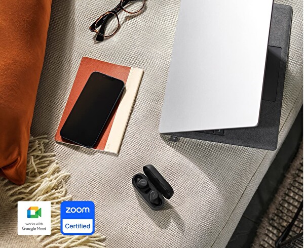 Jabra Evolve2 Buds Usb-A Ms True Wireless Siyah Kulak İçi Kulaklık