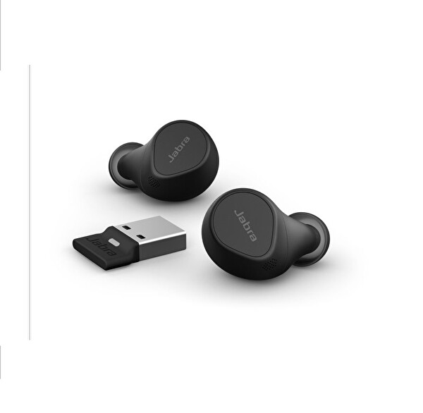 Jabra Evolve2 Buds Usb-A Ms True Wireless Siyah Kulak İçi Kulaklık