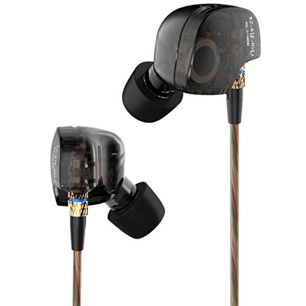 KZ Ate Copper Driver Siyah Kulak İçi Kulaklık