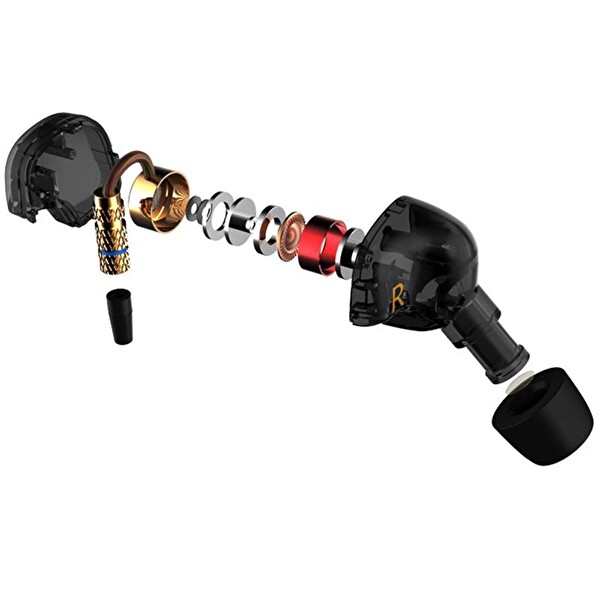 KZ Ate Copper Driver Siyah Kulak İçi Kulaklık