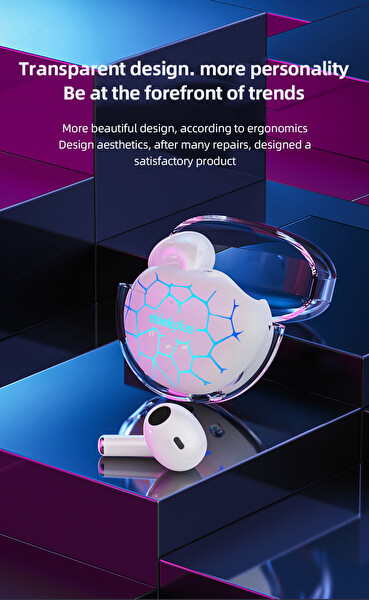 Lenovo Live Pods LP80 Pro RGB Beyaz Bluetooth Kulaklık