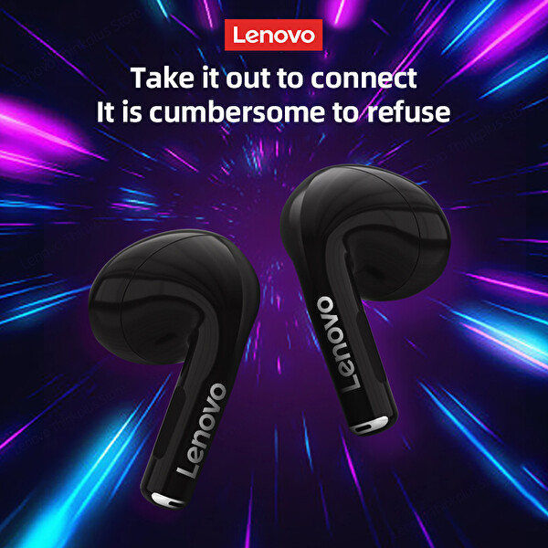 Lenovo Live Pods LP80 Pro RGB Siyah Bluetooth Kulaklık