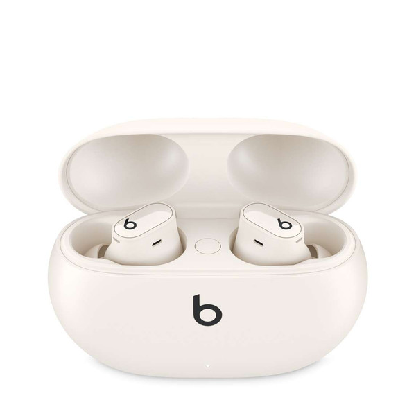 Beats Studio Buds + MQLJ3EE/A Gürültü Önleme Özellikli Gerçek Kablosuz Krem Bluetooth Kulaklık