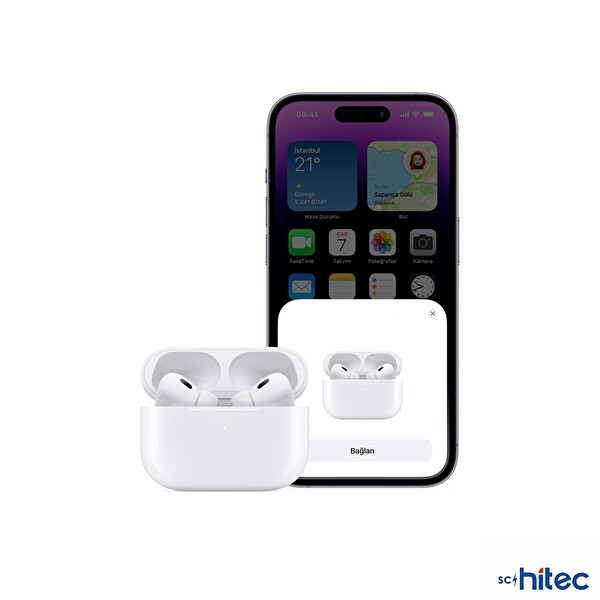 ScHitec Pods Pro 2. Nesil Beyaz Bluetooth Kulaklık