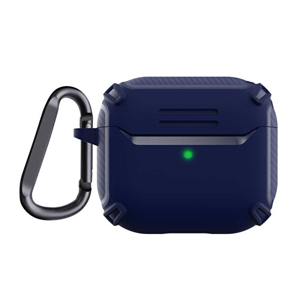 Microsonic Apple Airpods 3 Legacy Cube Kılıf Lacivert