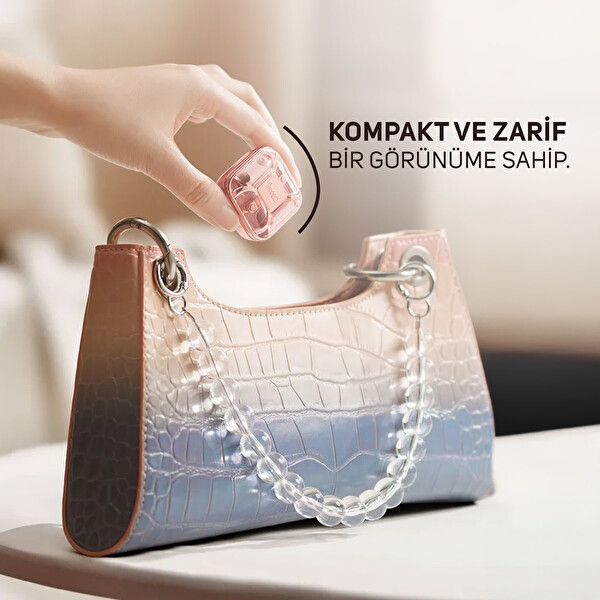 Divoom Spark Air TWS Pembe Bluetooth Kulak İçi Kulaklık