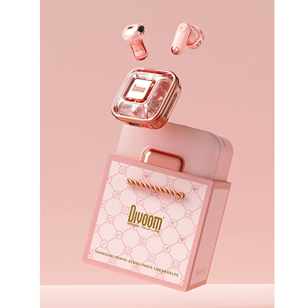 Divoom Spark Air TWS Pembe Bluetooth Kulak İçi Kulaklık