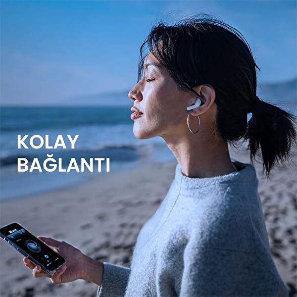 HiFuture FlyBuds 3 TWS Kablosuz ENC Mavi Bluetooth Kulak İçi Kulaklık