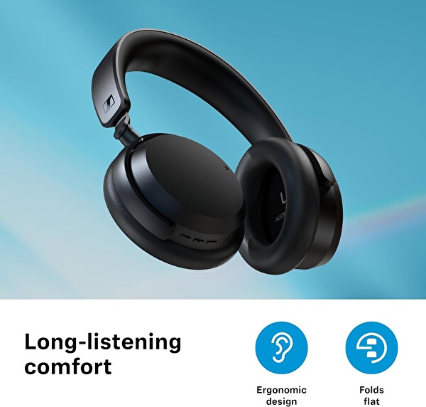 Sennheiser Accentum Kablosuz Siyah Bluetooth Kulak Üstü Kulaklık