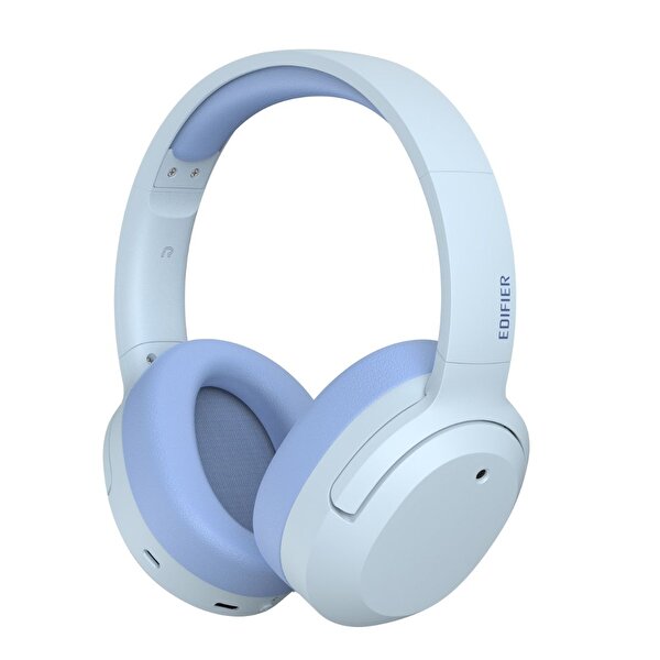 Edifier Edifier W820NB Plus Kablosuz Gürültü Engelleme Özelliğine Sahip Açık Mavi Bluetooth Kulak Üstü Kulaklık