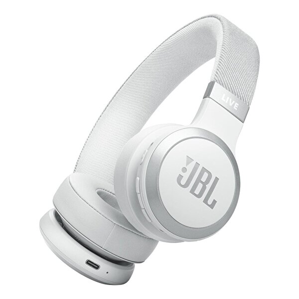JBL JBL Live 670NC Wireless Beyaz Bluetooth Kulak Üstü Kulaklık