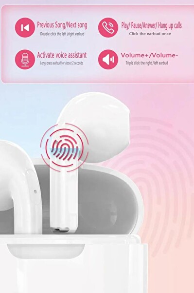 Torima G70 TWS Kablosuz Mor Bluetooth Kulak İçi Kulaklık