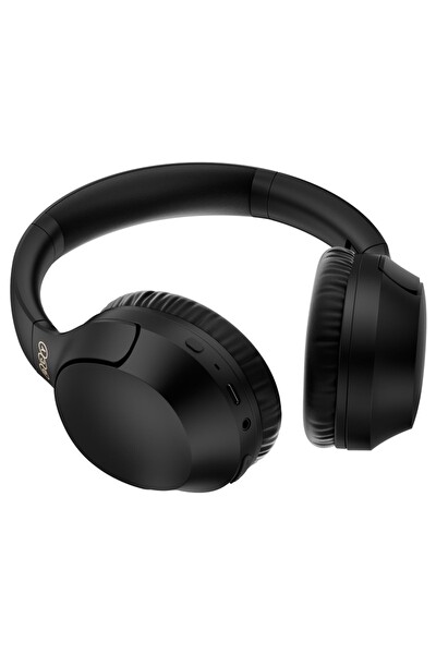 Qcy H2 Pro Aux Kablosuz BT 5.3 Hifi Enc 70 Saat Dinleme Oyun Modu Siyah Kulaklık