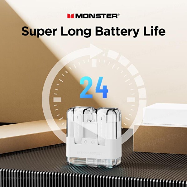 Monster Airmars XKT12 Gaming Bej Bluetooth Kulaklık